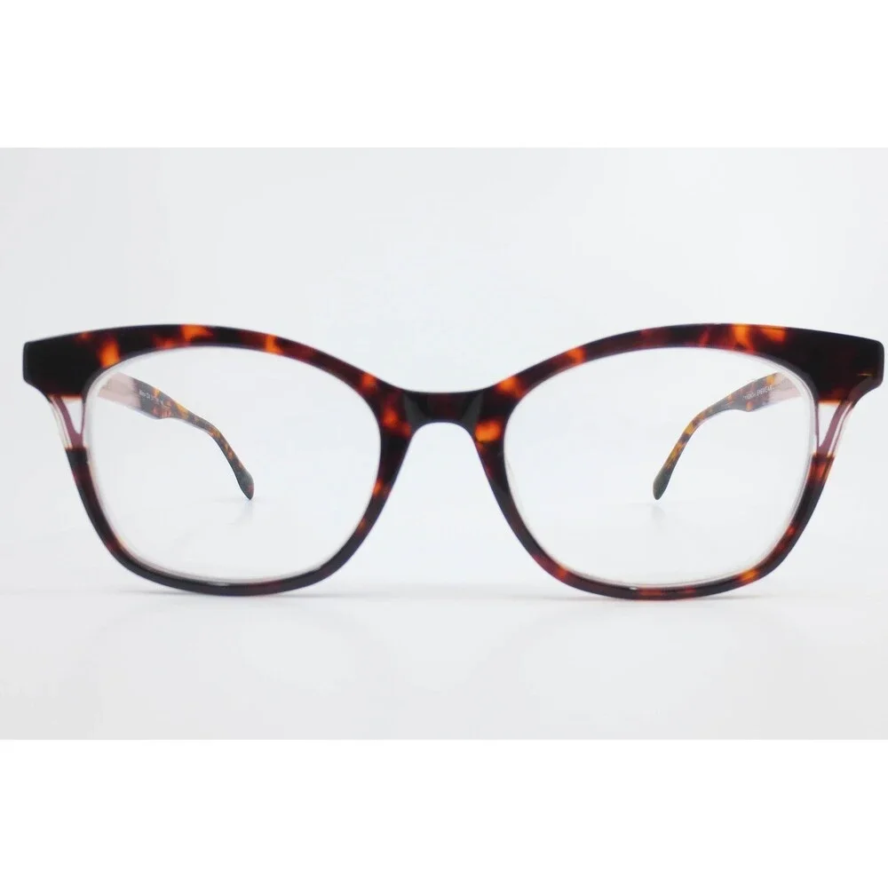 Cascadia Eyewear Minx C4 Tortoise Pink Cat Eye Glasses Frames 51-18-140